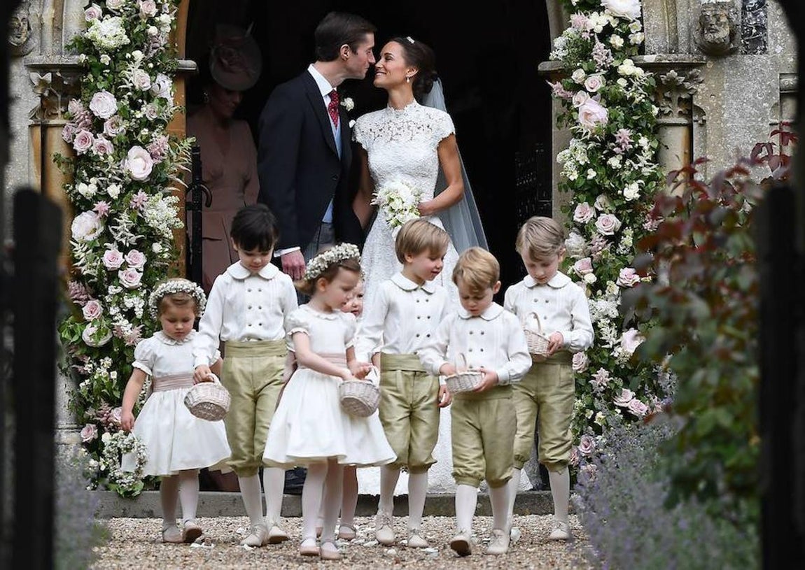 Pippa Middleton y James Matthews. 