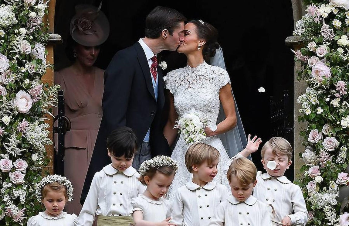Pippa Middleton y James Matthews. 