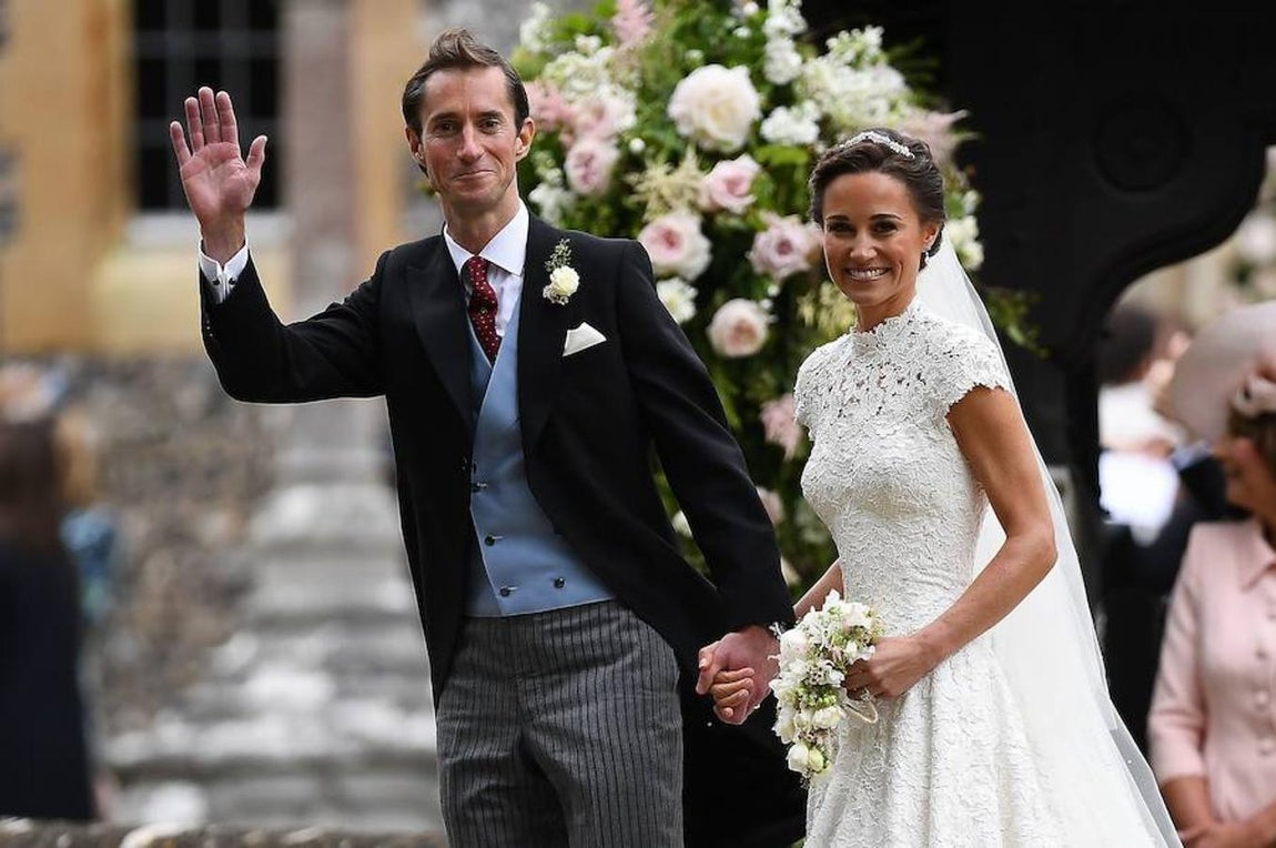 Pippa Middleton y James Matthews. 