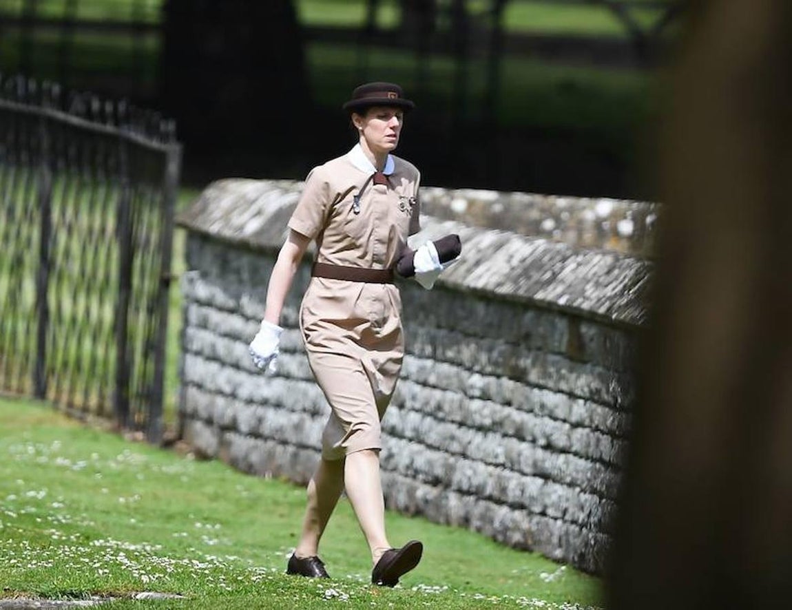 La niñera palentina María Teresa Turrión. 