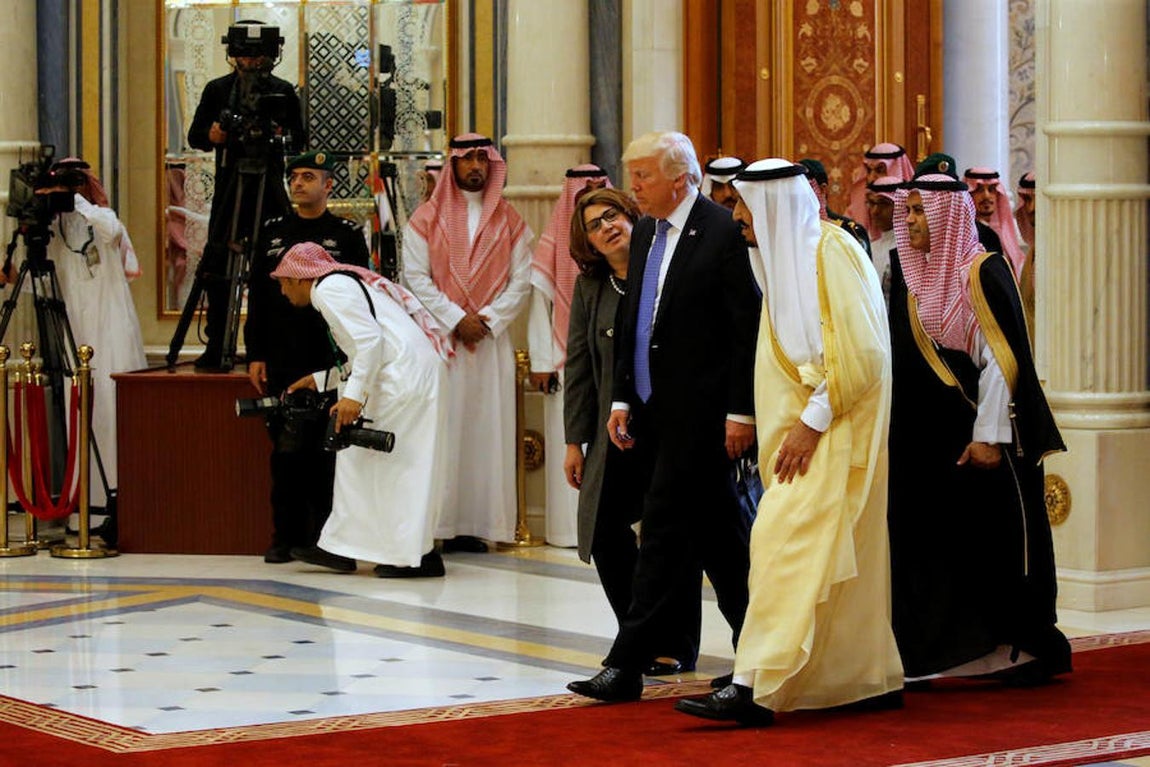Las mejores imágenes de la visita de Donald Trump a Arabia Saudí