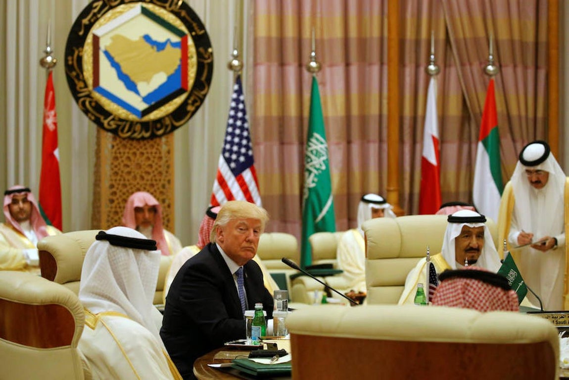 Las mejores imágenes de la visita de Donald Trump a Arabia Saudí