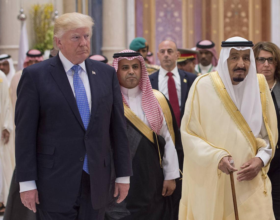 Las mejores imágenes de la visita de Donald Trump a Arabia Saudí