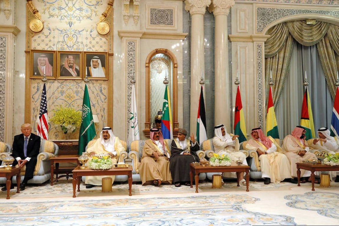 Las mejores imágenes de la visita de Donald Trump a Arabia Saudí
