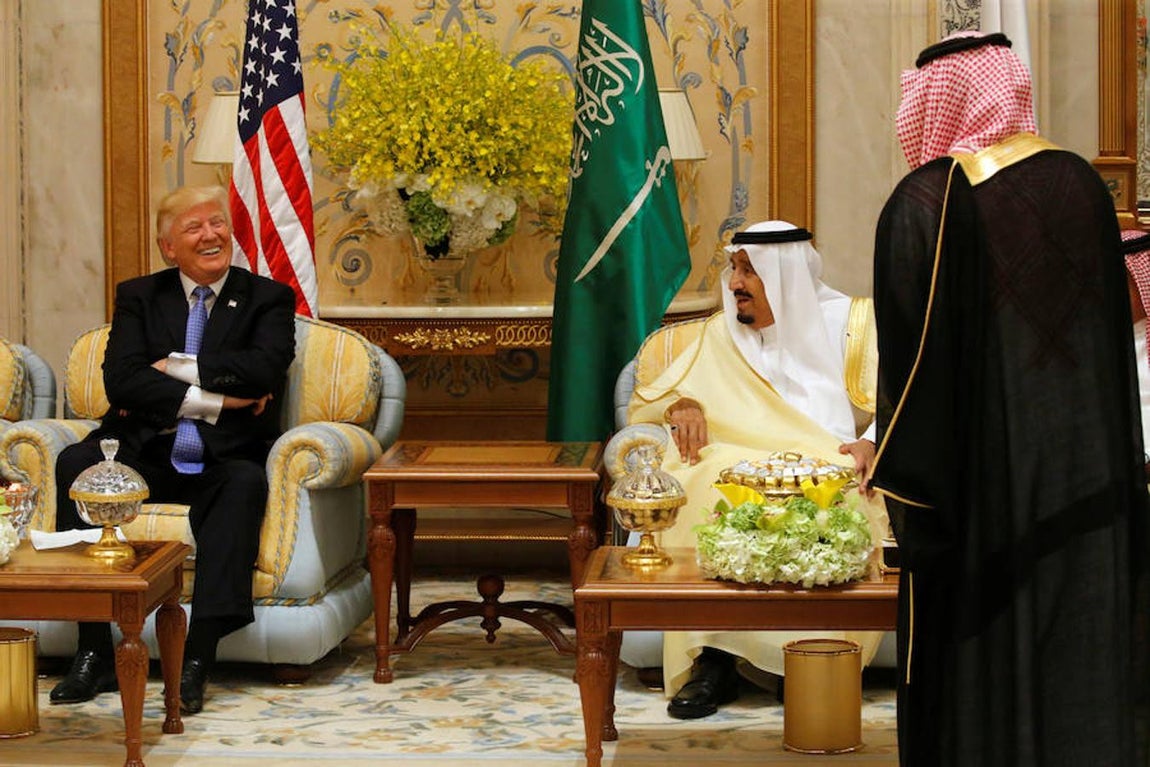 Las mejores imágenes de la visita de Donald Trump a Arabia Saudí