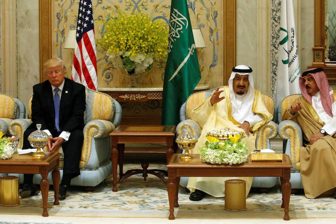 Las mejores imágenes de la visita de Donald Trump a Arabia Saudí