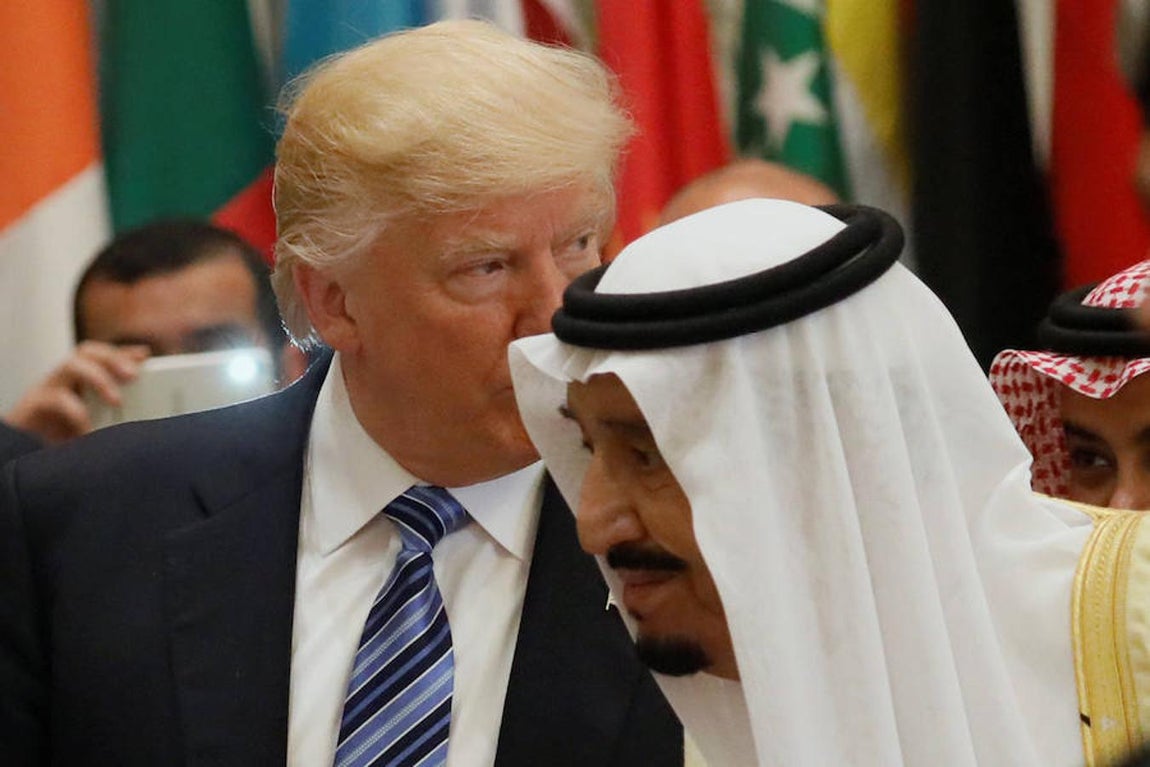 Las mejores imágenes de la visita de Donald Trump a Arabia Saudí