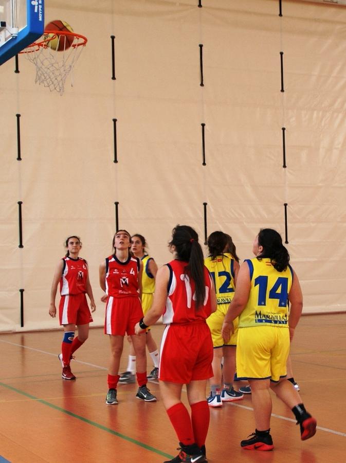 En imágenes: Los dos últimos partidos de la liga de baloncesto; Mater vs BVM Irlandesas y Calasancio vs Nuestra Señora de las Maravillas