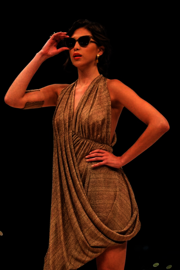 Vestido de Jannine Helbling. 