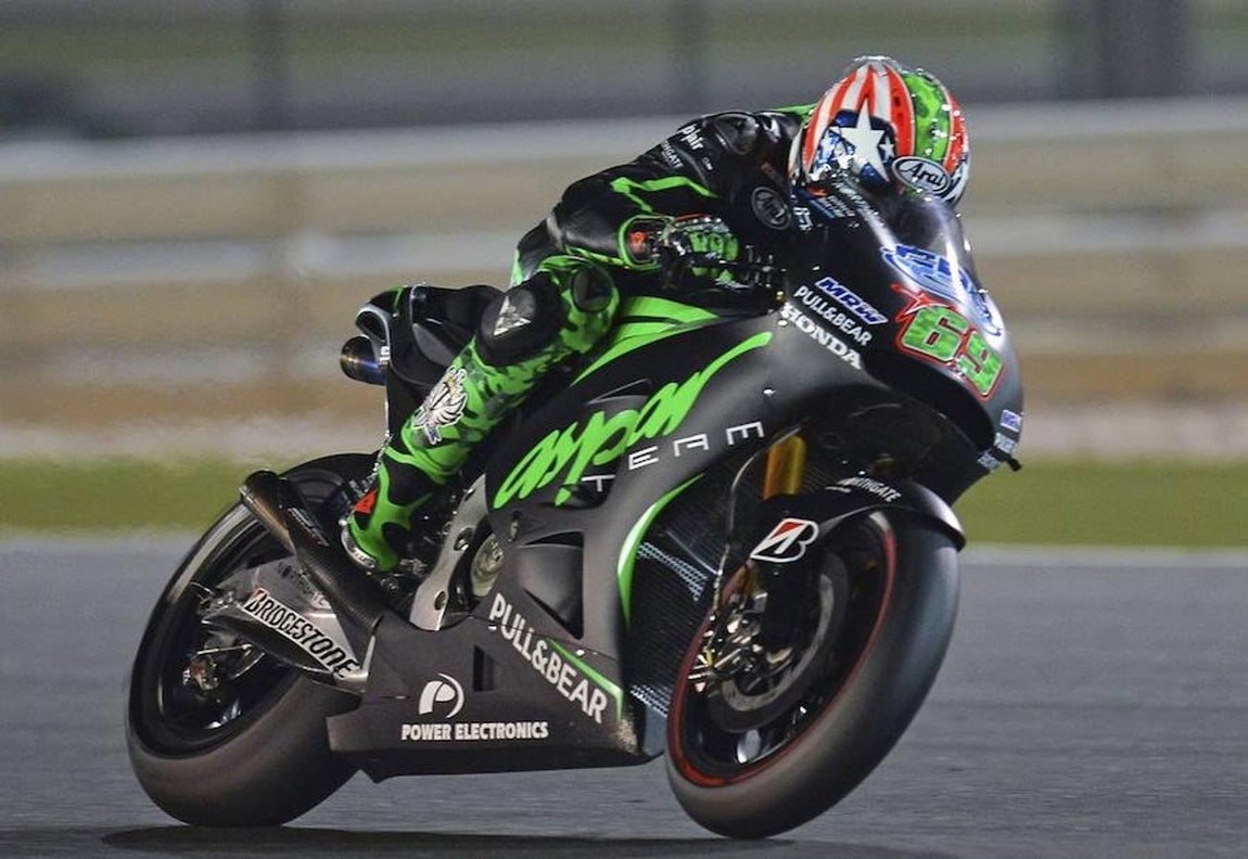 El piloto estadounidense, en el Gran Premio de Qatar 2015. Efe