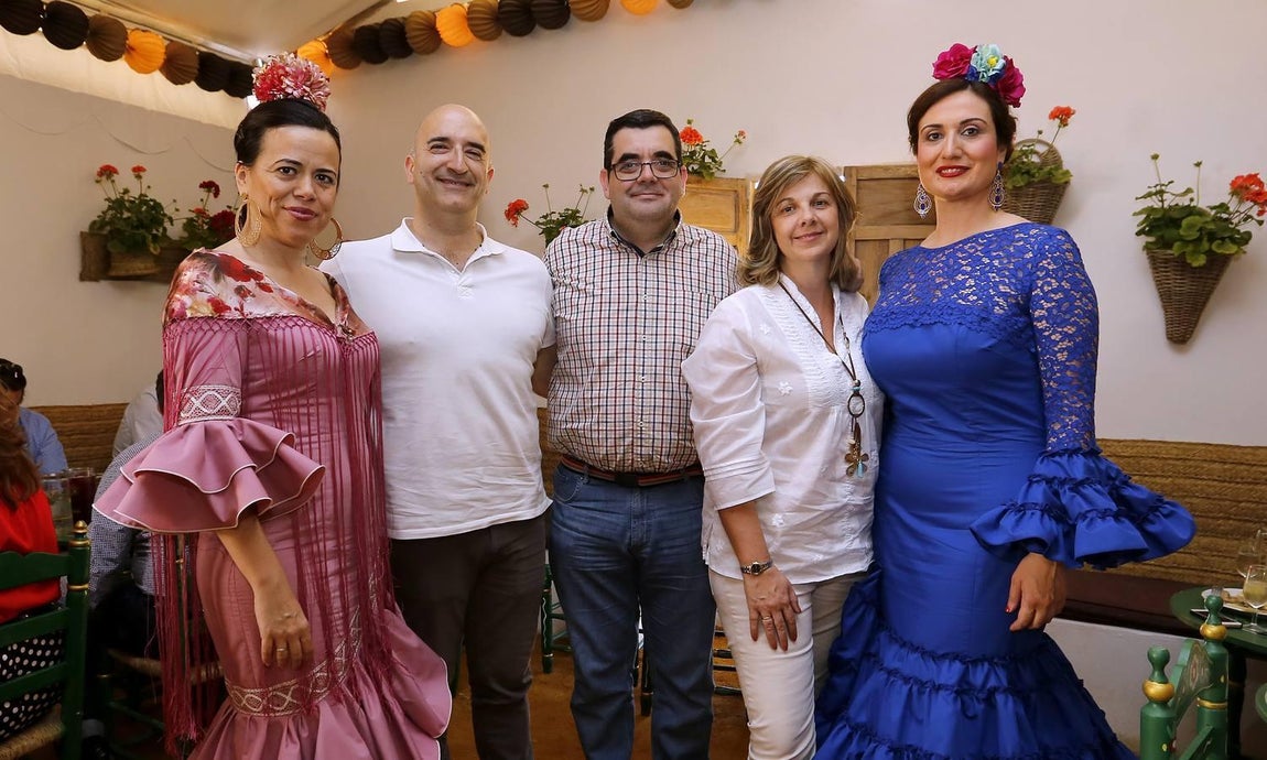 El ambiente en las casetas del recinto ferial, en imágenes