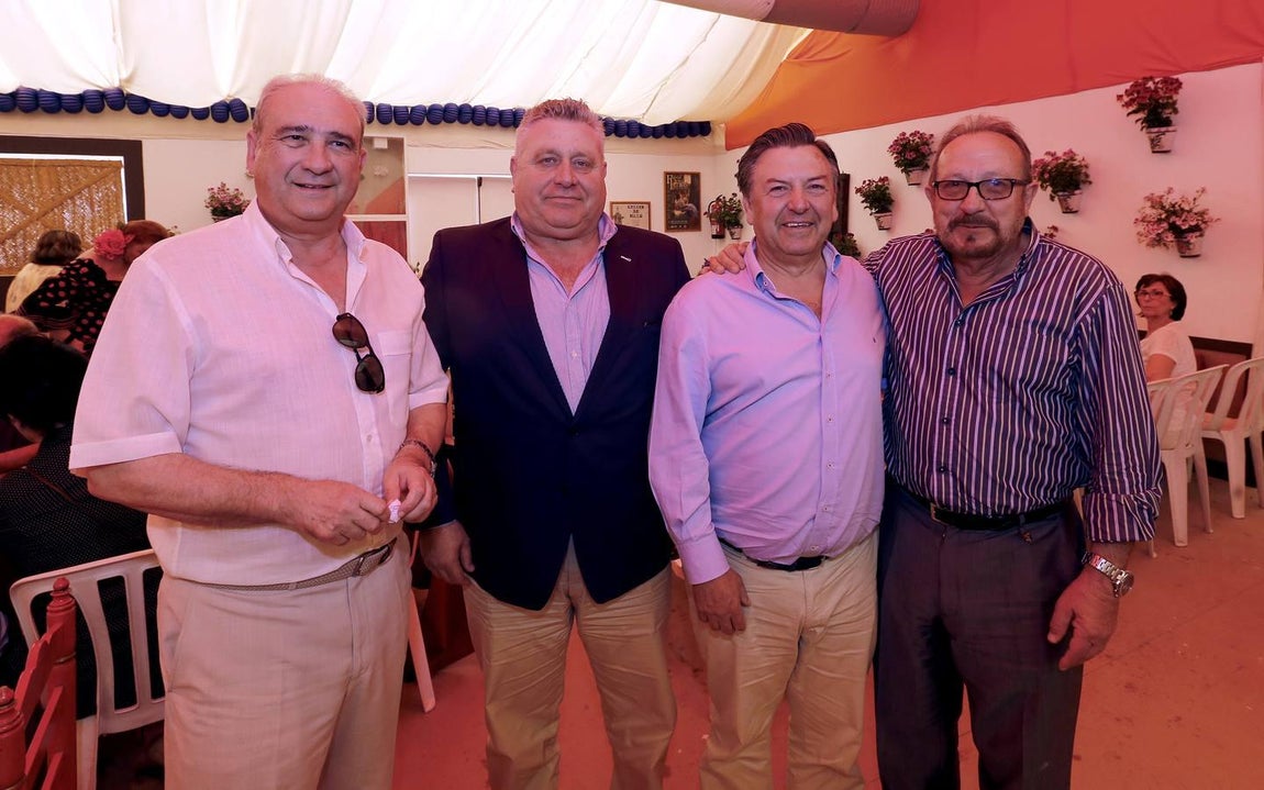 El ambiente en las casetas del recinto ferial, en imágenes