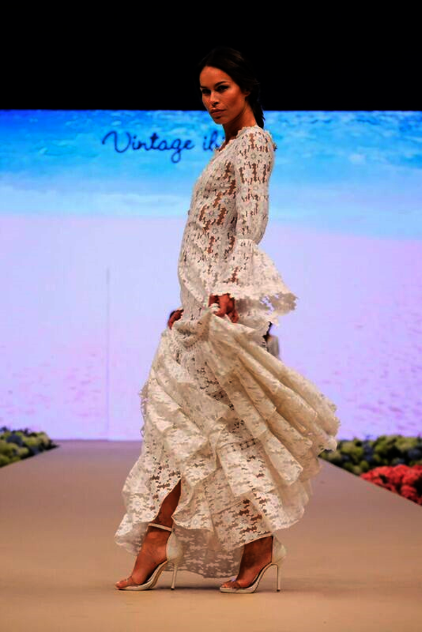 Vestido de Vintage Ibiza. 