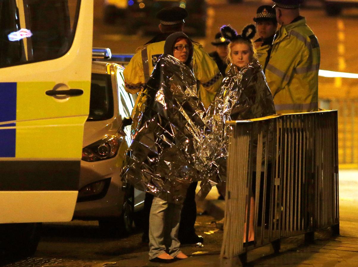 Las imágenes que dejan las explosiones en el Manchester Arena