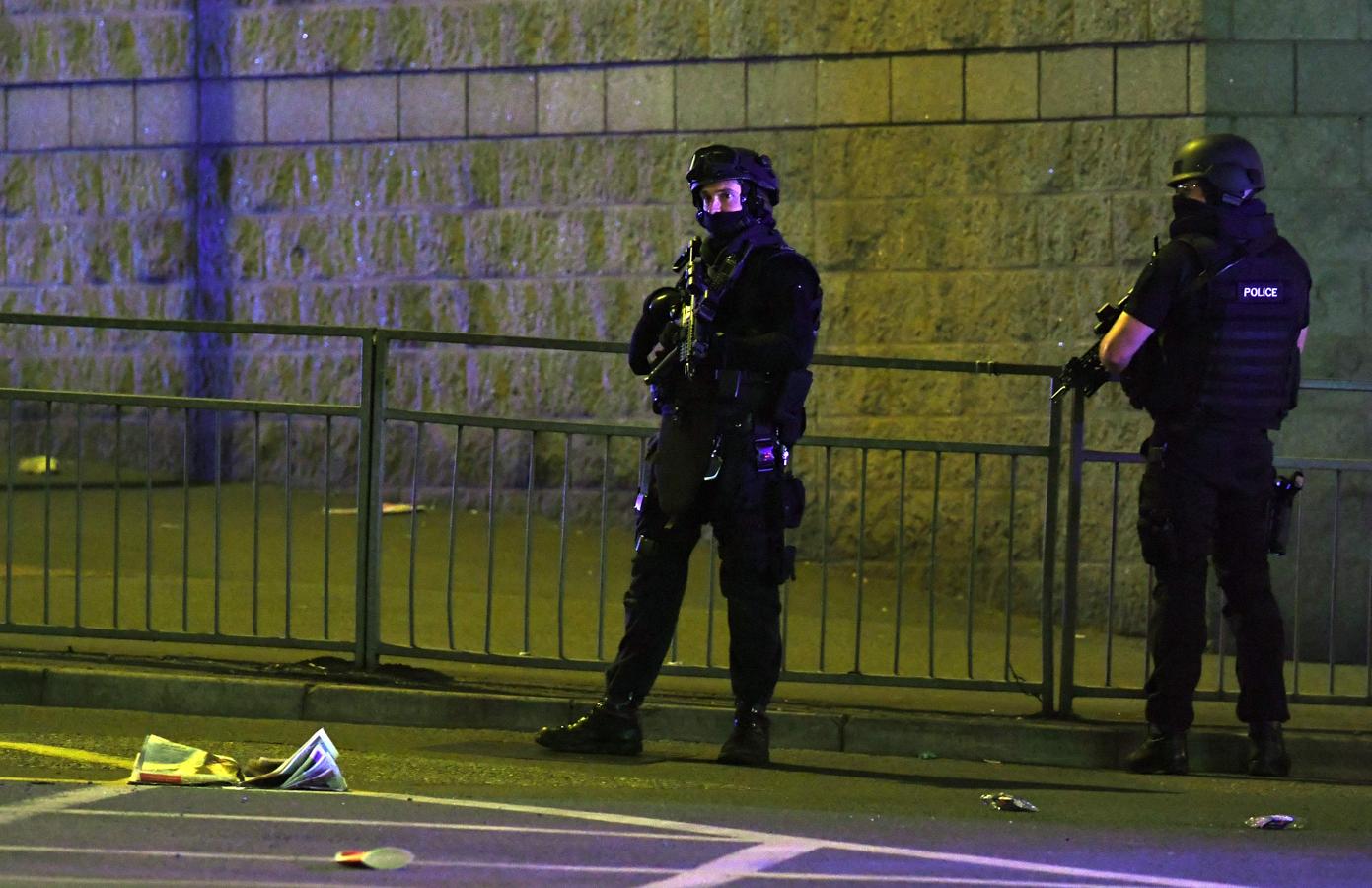 Las imágenes que dejan las explosiones en el Manchester Arena