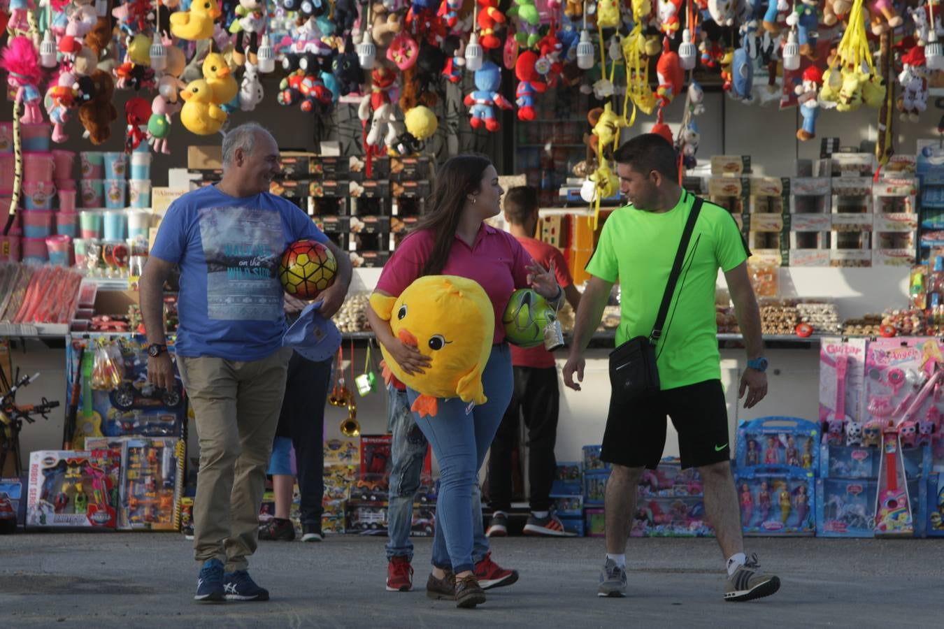 Los portuenses disfrutan de su primer día de Feria