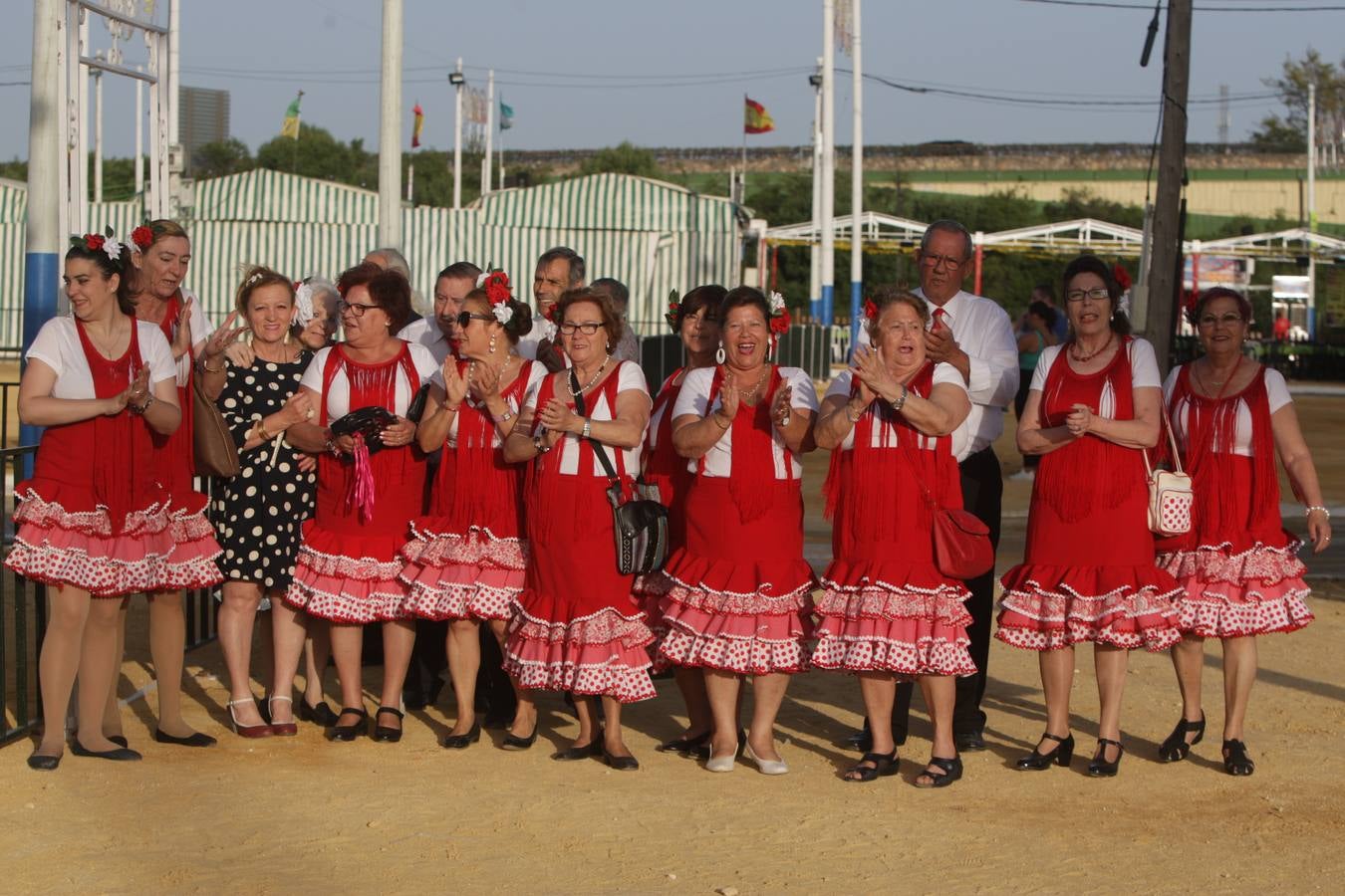 Los portuenses disfrutan de su primer día de Feria