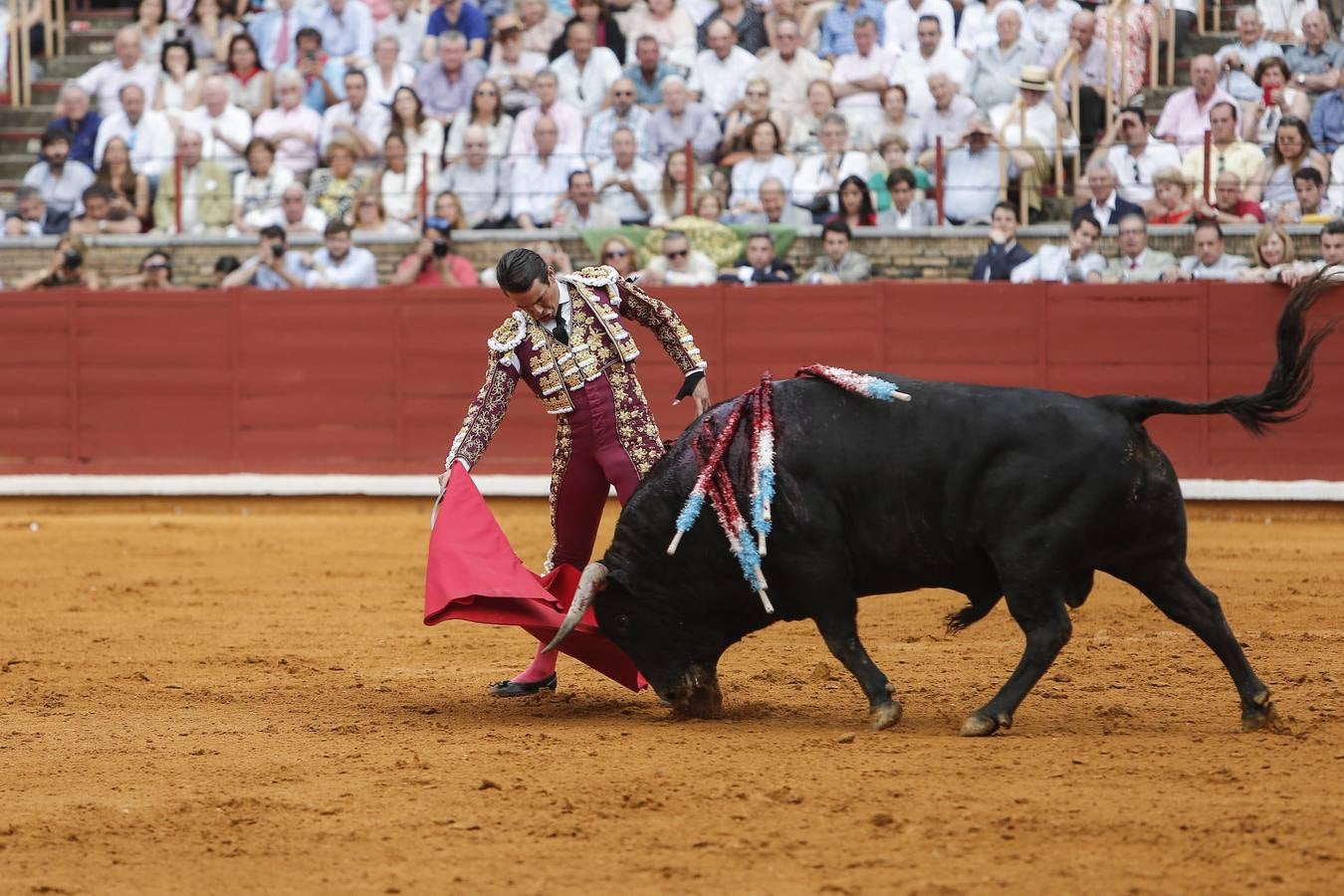 La corrida de Morante, Manzanares y Roca Rey, en imágenes