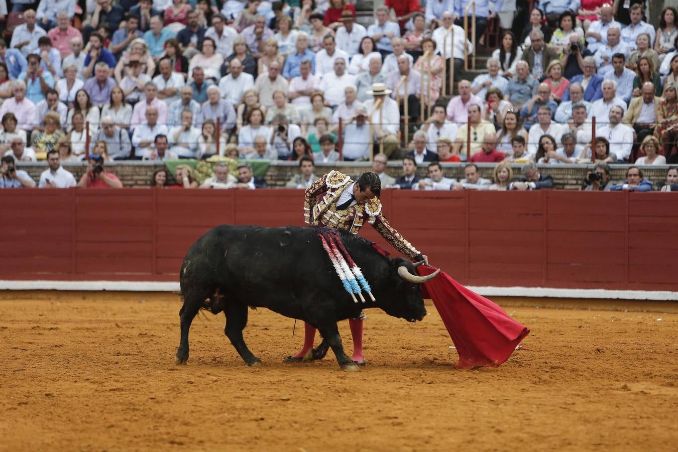 La corrida de Morante, Manzanares y Roca Rey, en imágenes