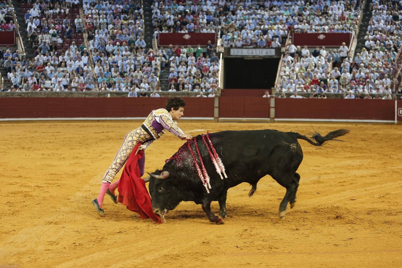 La corrida de Morante, Manzanares y Roca Rey, en imágenes