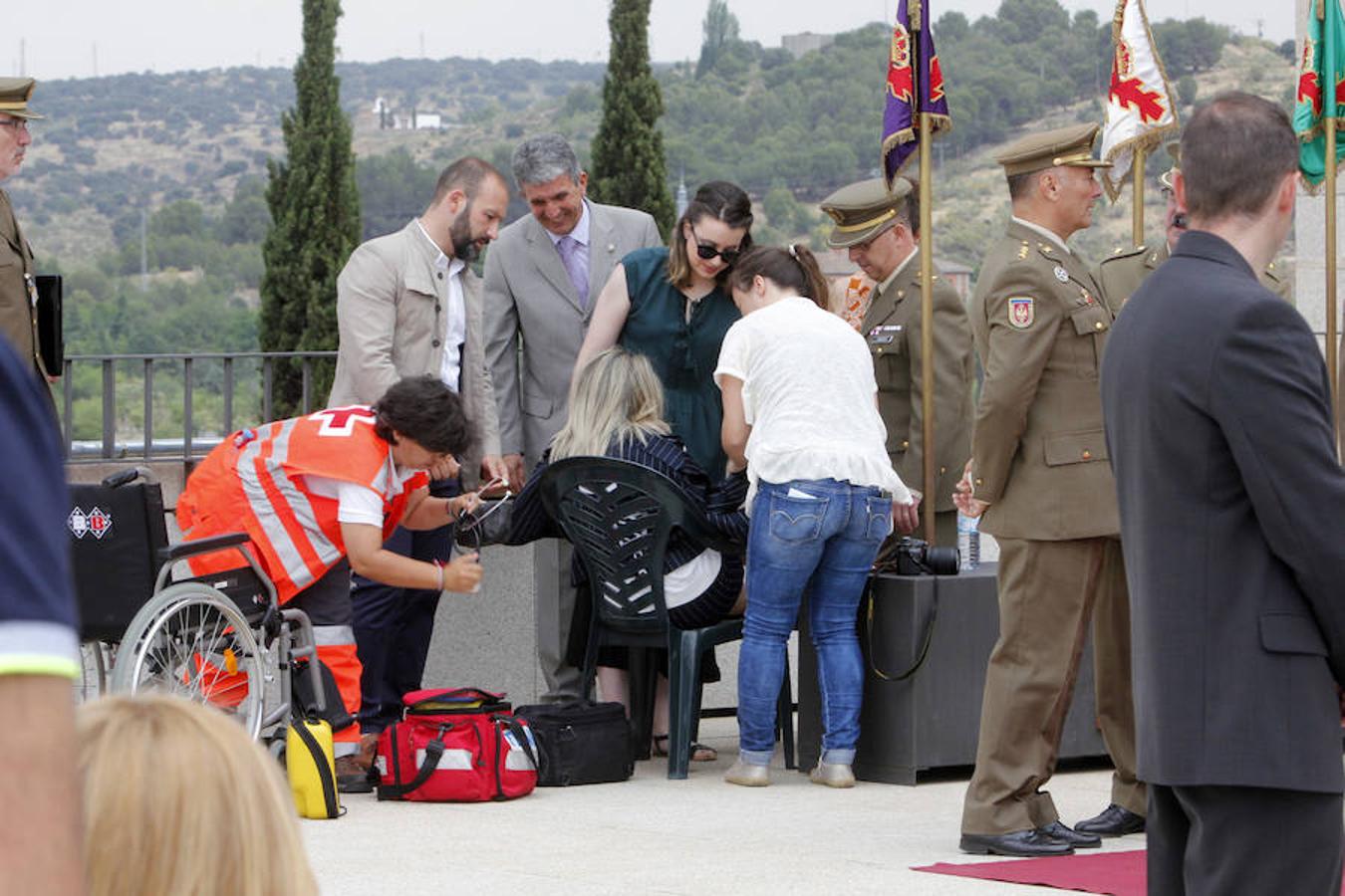 El relevo de guardia del Alcázar, en imágenes