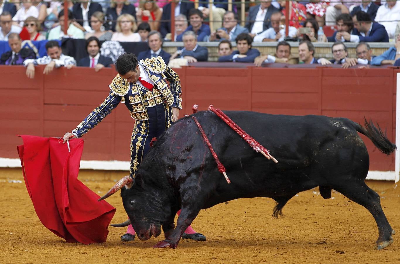 La corrida de Ponce, Finito y Cayetano, en imágenes