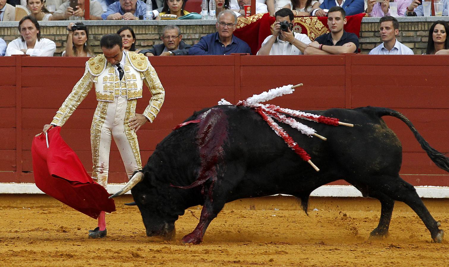 La corrida de Ponce, Finito y Cayetano, en imágenes