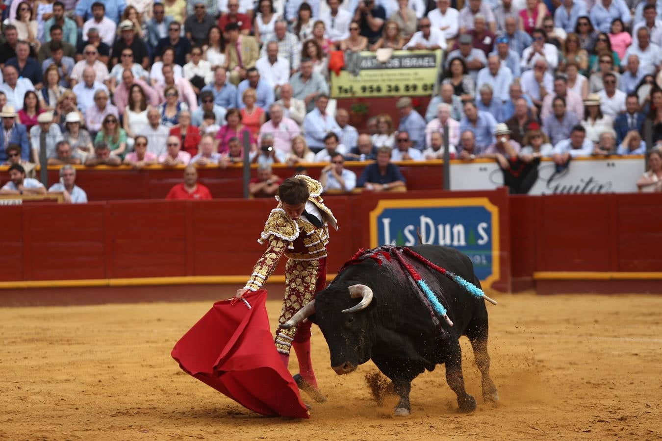 El Juli, Morante y Andrés Roca Rey, en Sanlúcar