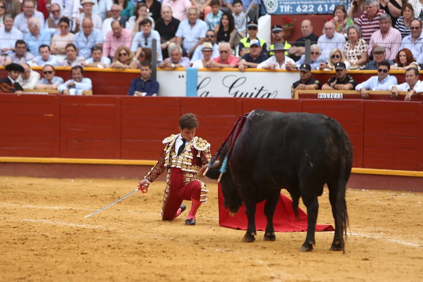 El Juli, Morante y Andrés Roca Rey, en Sanlúcar