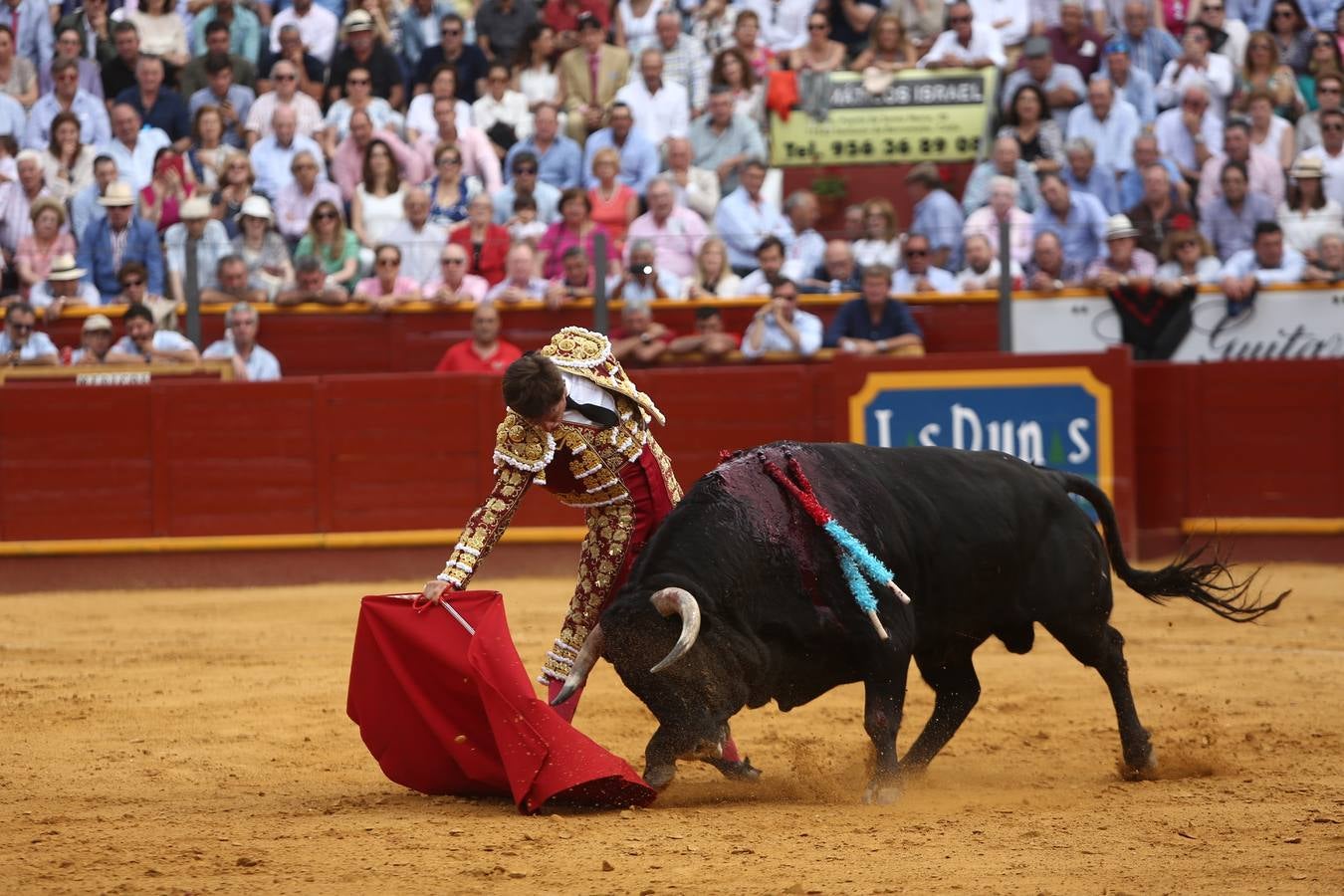 El Juli, Morante y Andrés Roca Rey, en Sanlúcar