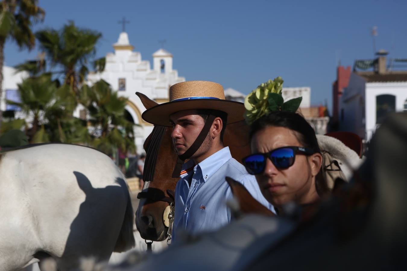 La hermandad del Rocío de Cádiz llega a Bajo de Guía