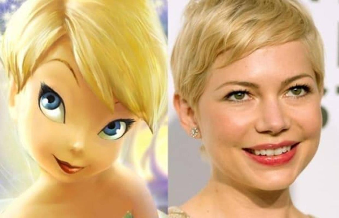Campanilla, «Peter Pan» / Michelle Williams. 