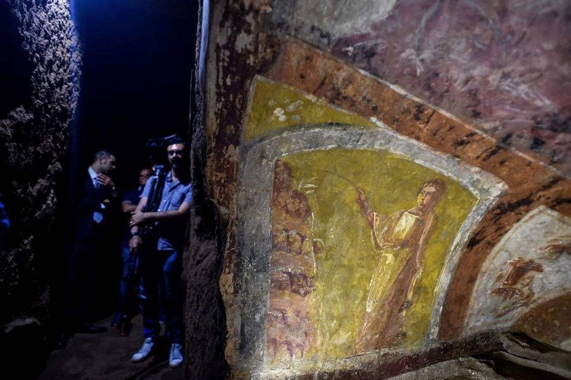 Un fresco iluminado. 