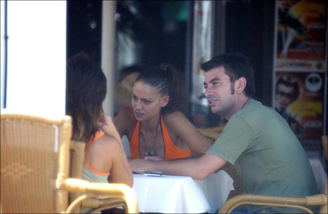 Eva González y Arturo Valls. 