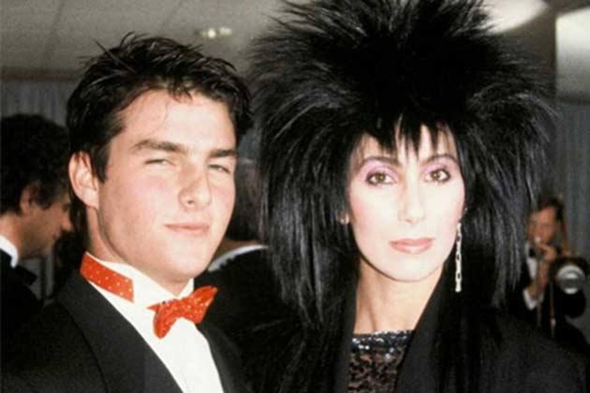 Tom Cruise y Cher. 