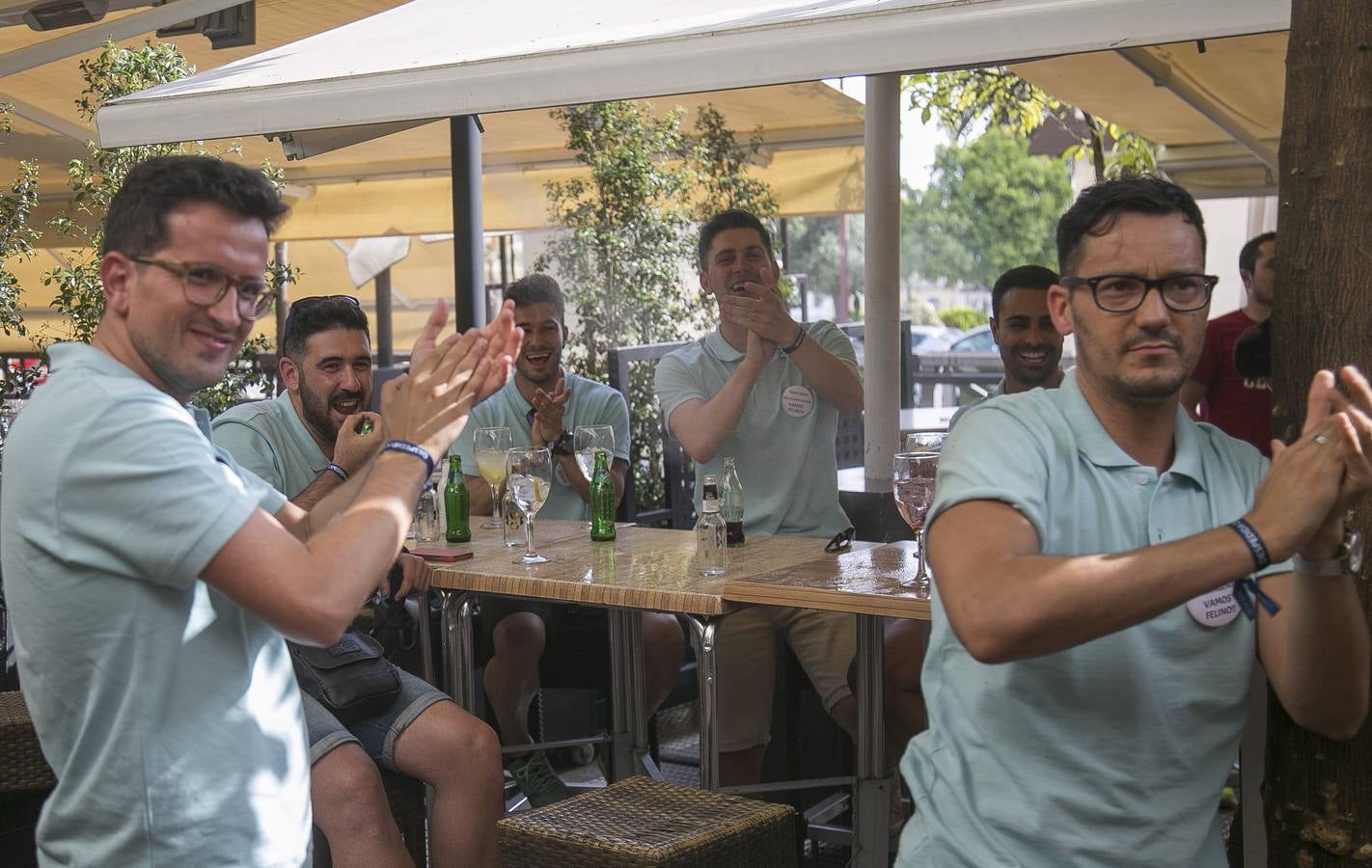 Los desmanes de las despedidas de soltero en Sevilla, en imágenes