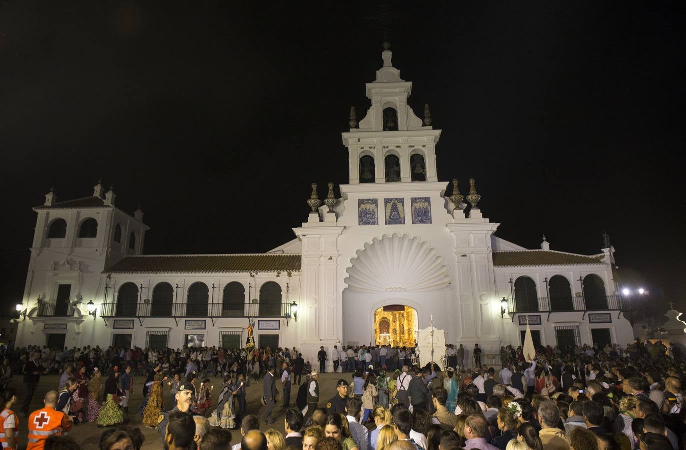 Las imágenes de la salida de la Virgen del Rocío