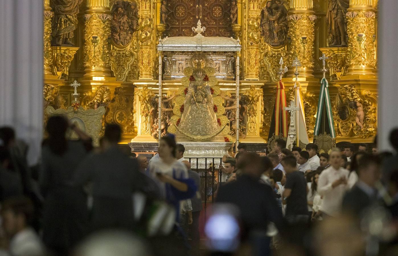 Las imágenes de la salida de la Virgen del Rocío