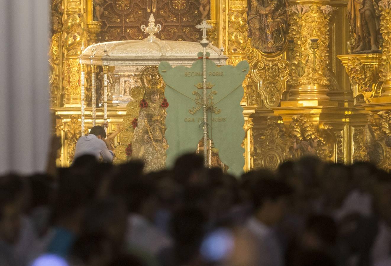 Las imágenes de la salida de la Virgen del Rocío