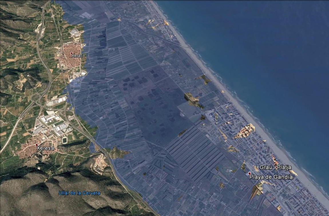 Gandía playa (Valencia). 