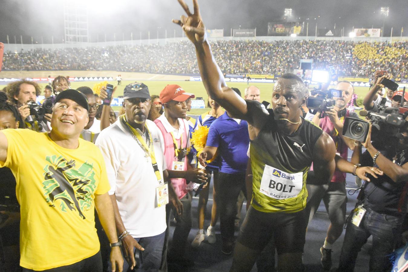 Apoteósica despedida de Usain Bolt en Jamaica