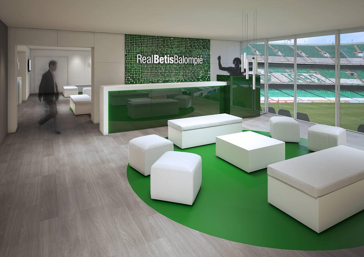 Rediseño del interior del Estadio Benito Villamarín