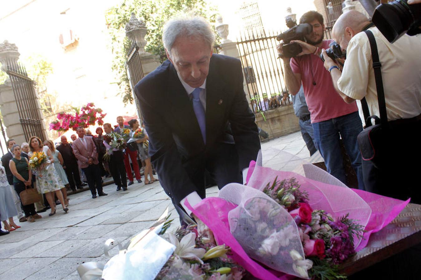 La ofrenda floral del Corpus, en imágenes