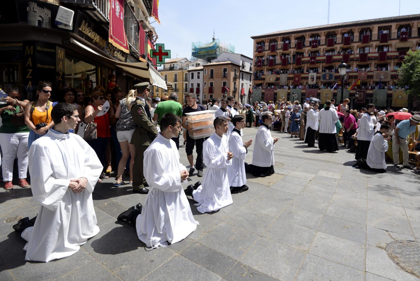 La procesión del Corpus de Toledo, en imágenes