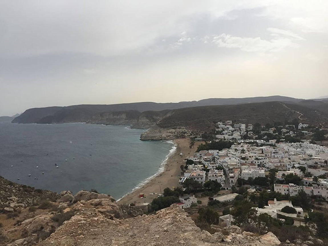Playa de Agua Amarga, en el Cabo de Gata (Almería)