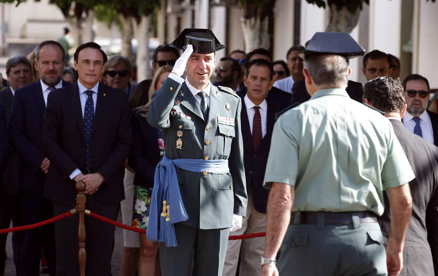 Relevo en la Comandancia de la Guardia Civil, en imágenes