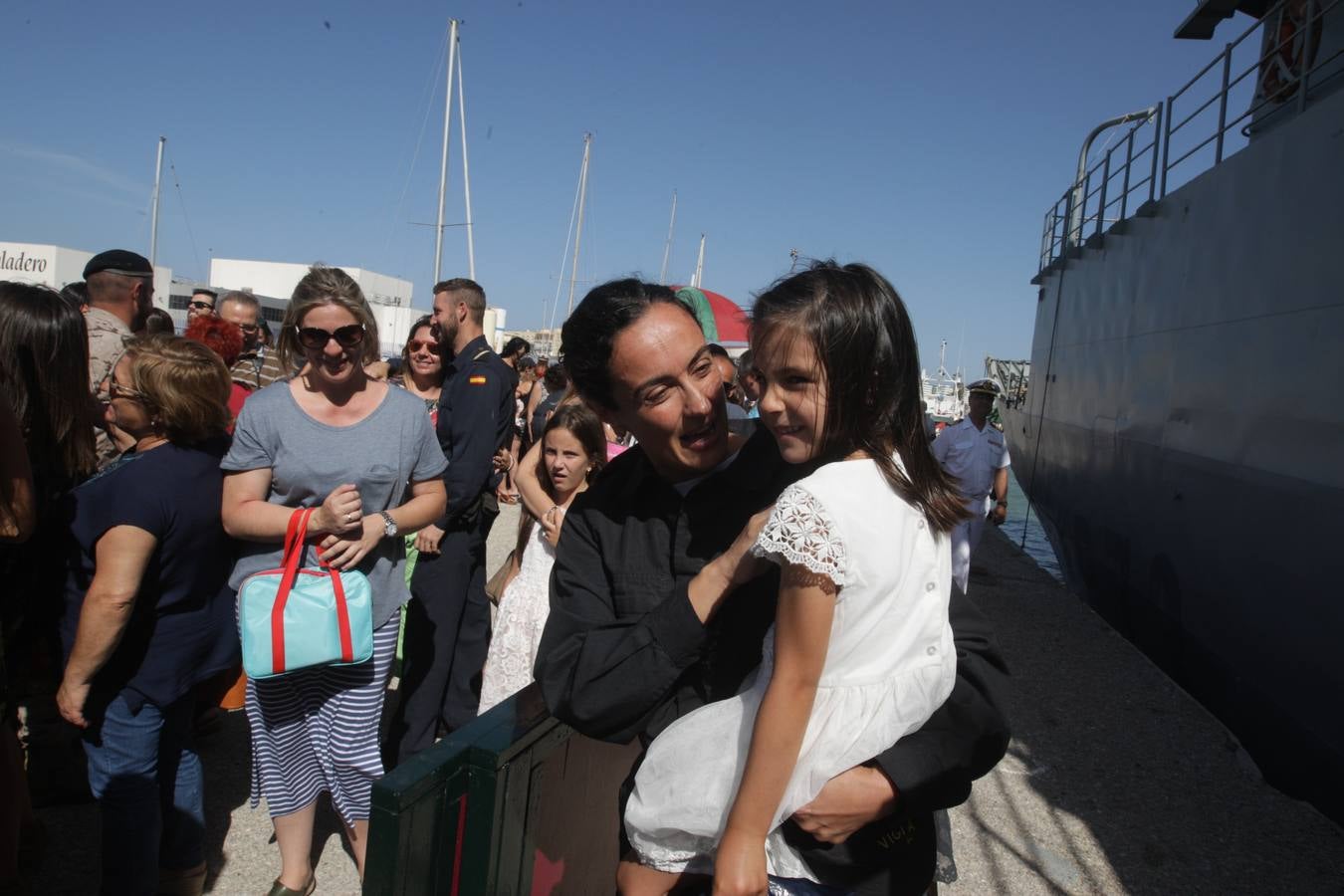 Llegada patrullero &#039;Vigía&#039; a la Estación Naval de Puntales