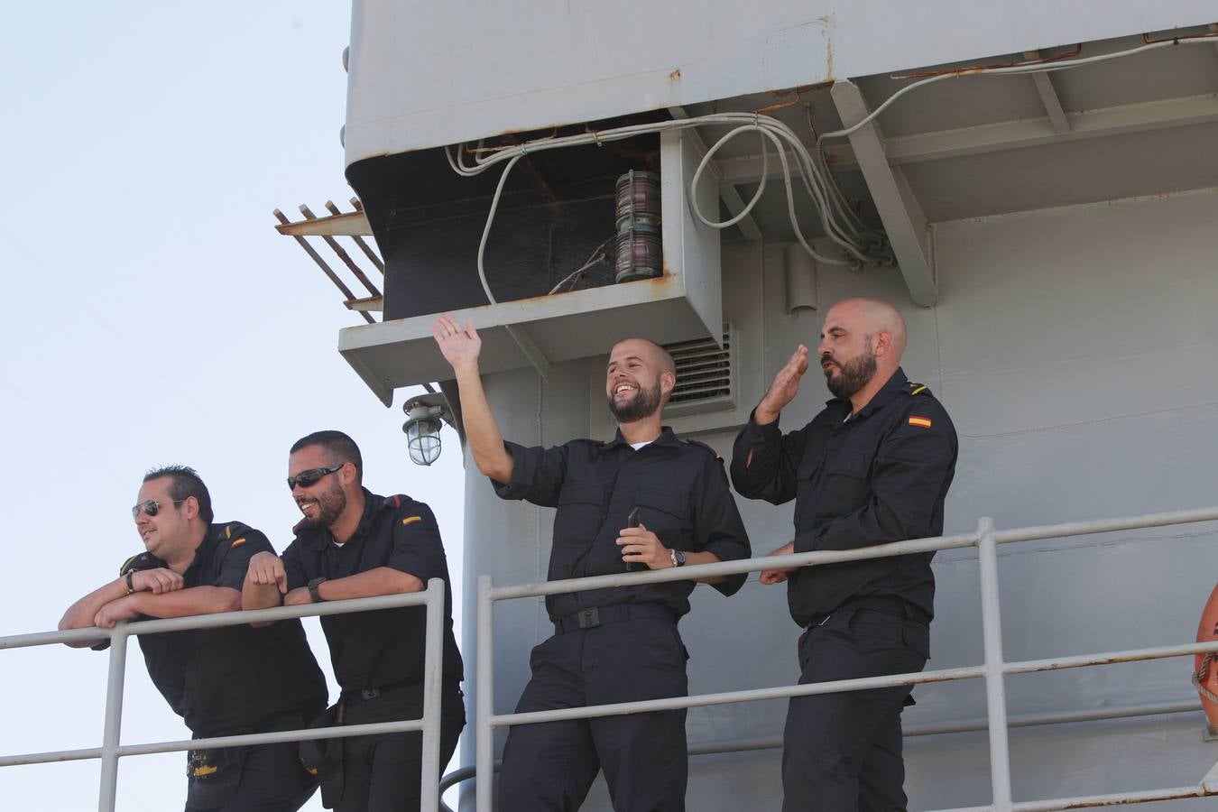 Llegada patrullero &#039;Vigía&#039; a la Estación Naval de Puntales