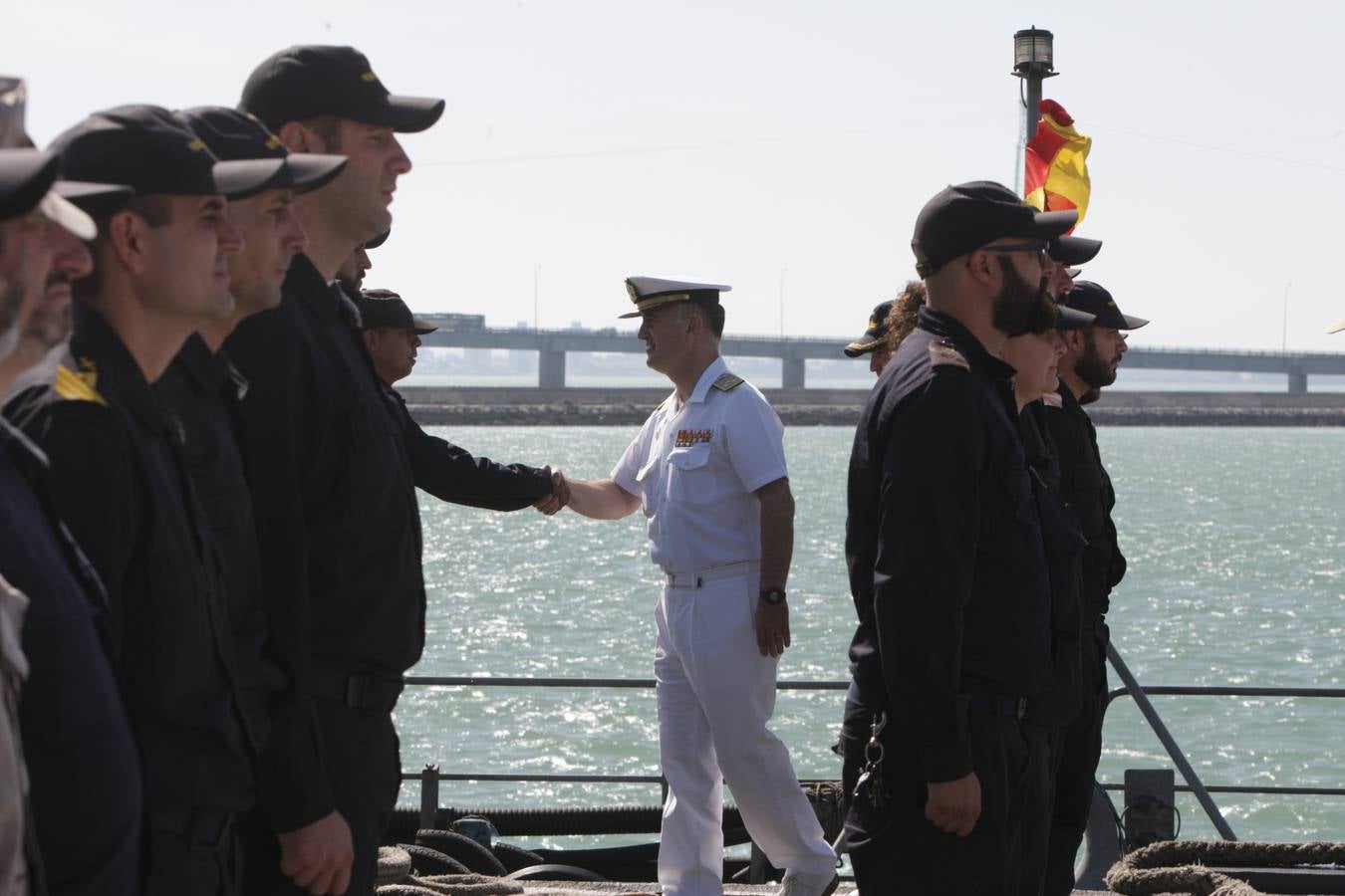 Llegada patrullero &#039;Vigía&#039; a la Estación Naval de Puntales