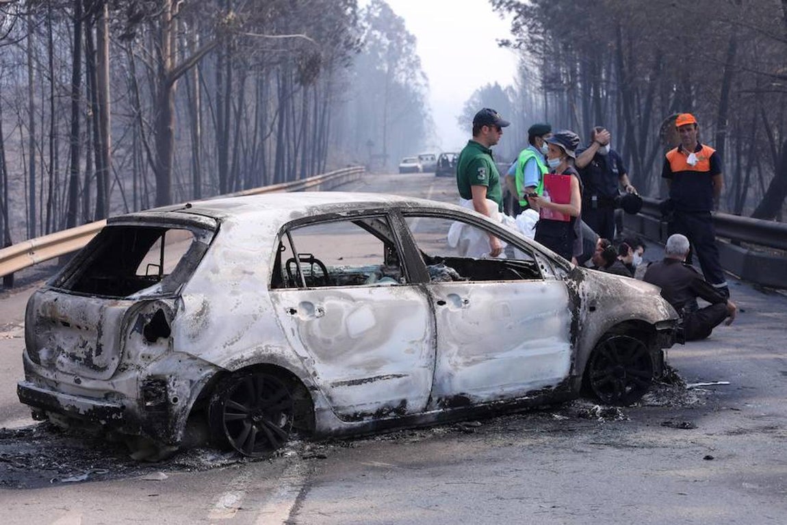 Trágico incendio en Portugal